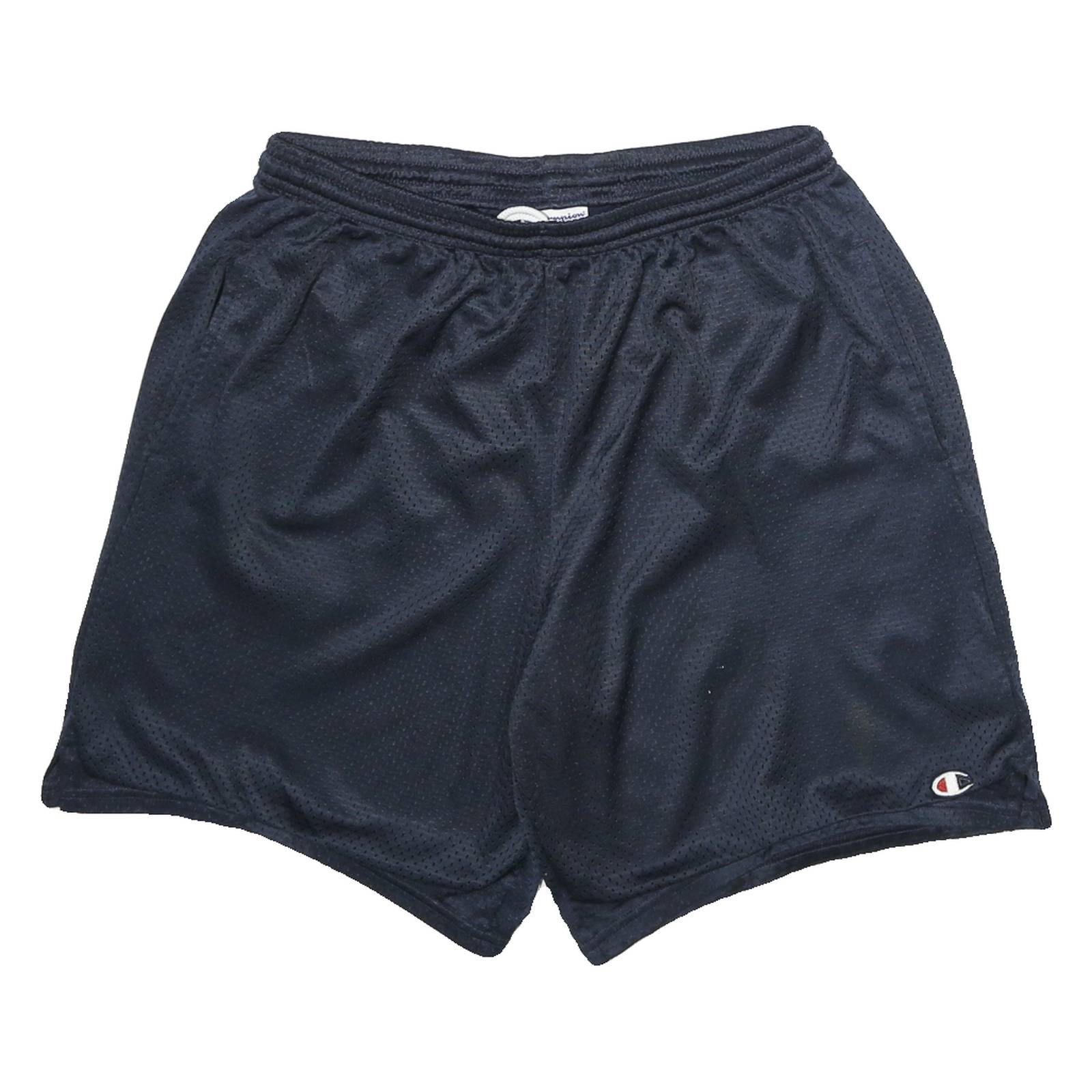 CHAMPION Mens Shorts Black Casual L W28 Breathable Polyester Sportswear