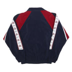RISS-SPORT Boys Navy & Red Track Jacket 16Y Cotton Blend Zip Sportswear