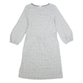 BODEN Womens Grey Cotton Day Dress Polka Dot Long Sleeve UK 10 Casual