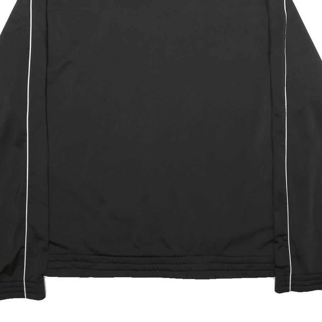 PUMA Mens Black & White Zip Jacket 2XL Polyester Sportswear Classic Fit