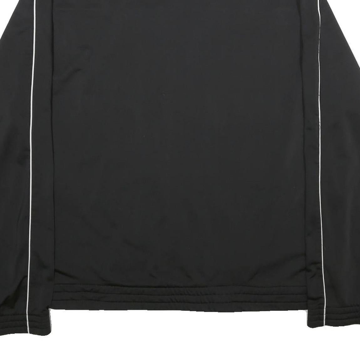 PUMA Mens Black & White Zip Jacket 2XL Polyester Sportswear Classic Fit