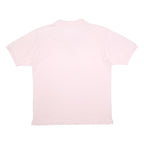 SERGIO TACCHINI Mens Pink Polo Shirt XL Cotton Short Sleeve Plain Casual