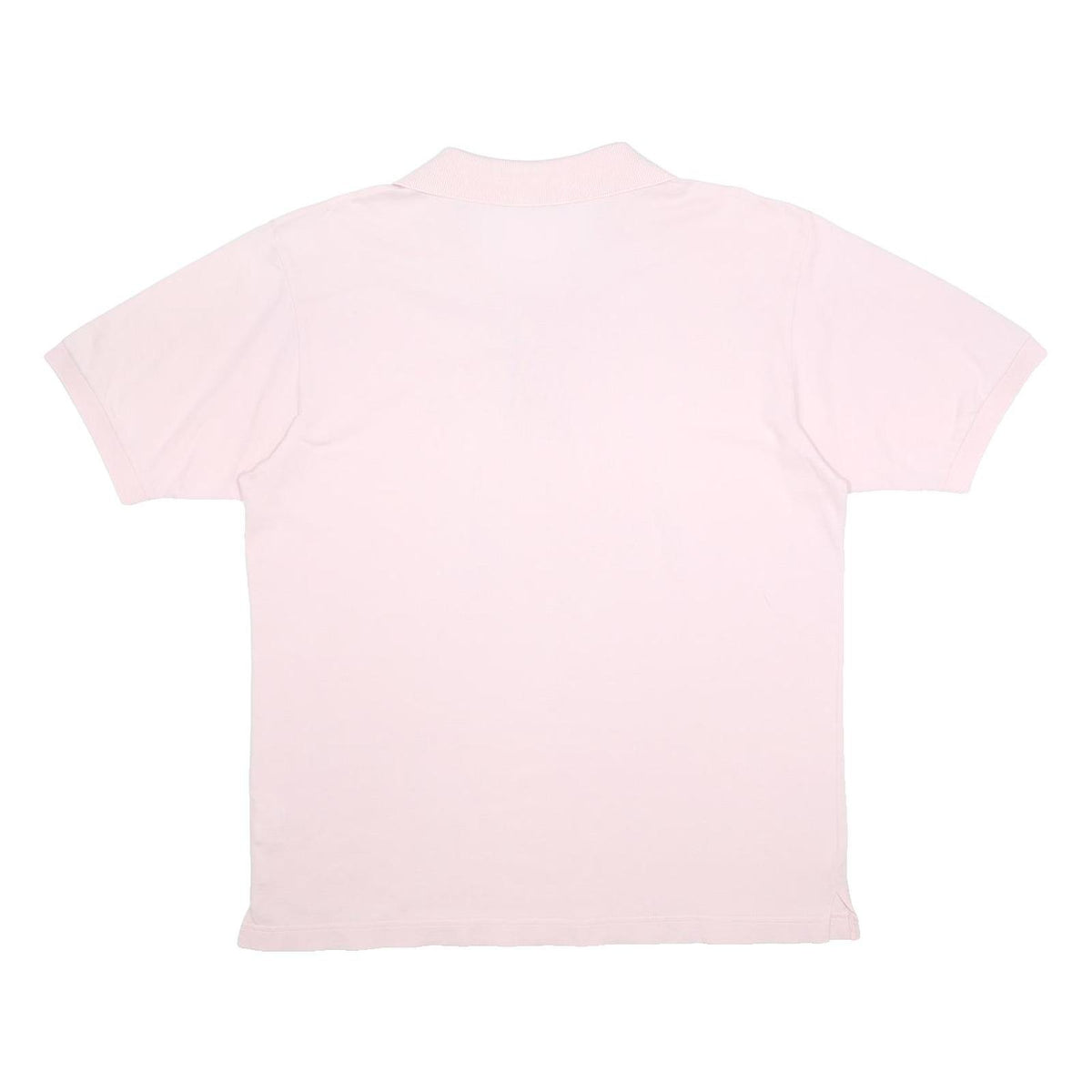 SERGIO TACCHINI Mens Pink Polo Shirt XL Cotton Short Sleeve Plain Casual