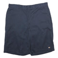 DICKIES Mens Shorts Navy Blue Casual Regular Fit 2XL W42 Workwear Polyester