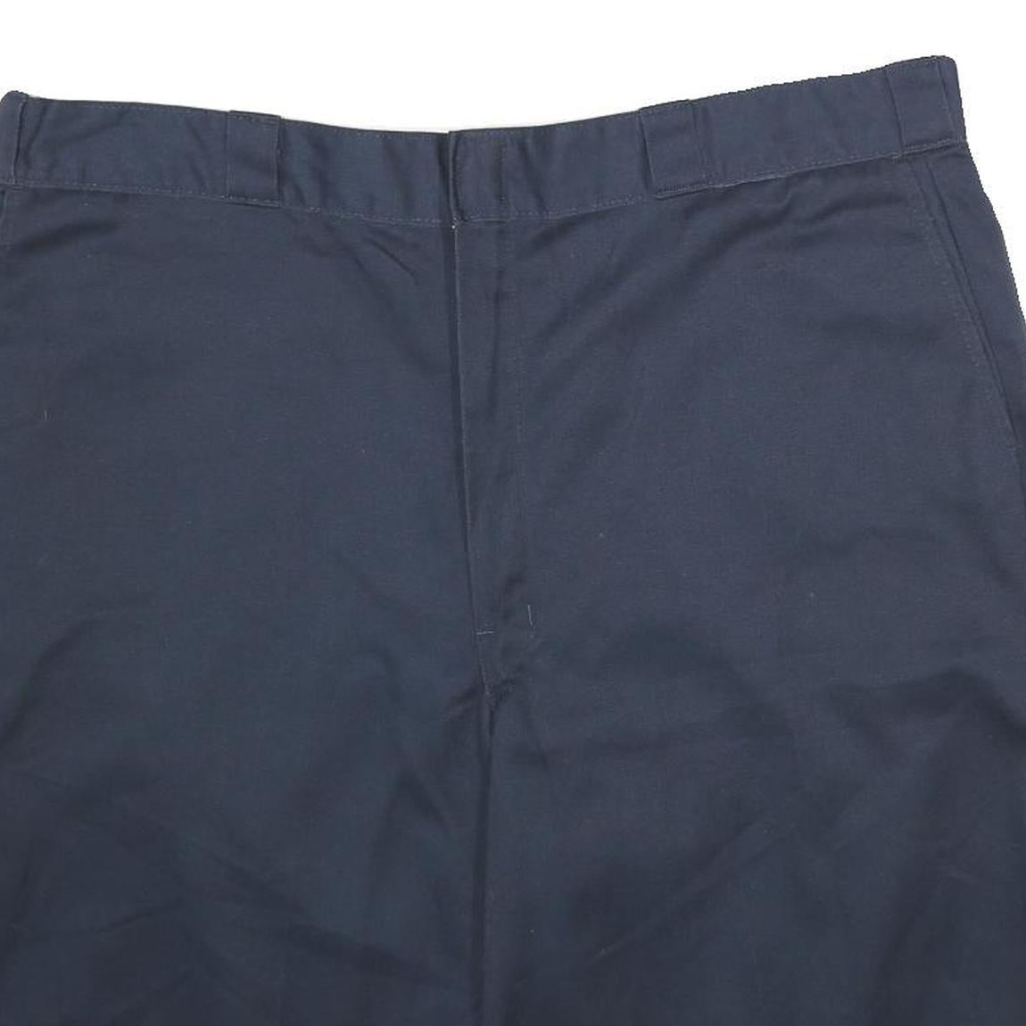 DICKIES Mens Shorts Navy Blue Casual Regular Fit 2XL W42 Workwear Polyester