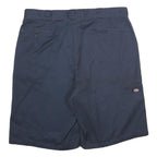 DICKIES Mens Shorts Navy Blue Casual Regular Fit 2XL W42 Workwear Polyester