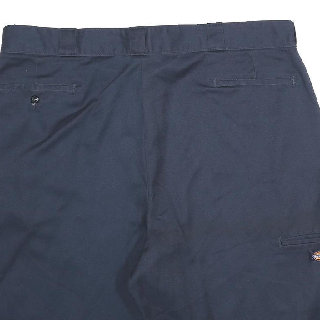 DICKIES Mens Shorts Navy Blue Casual Regular Fit 2XL W42 Workwear Polyester