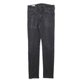 LEVI'S 510 BIG E Mens Black Slim Skinny Denim Cotton Blend Medium W30 L29 Zip