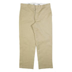 DICKIES 874 Workwear Mens Trousers Beige Regular Straight W38 L30