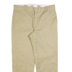 DICKIES 874 Workwear Mens Trousers Beige Regular Straight W38 L30
