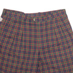 MCGREGOR Mens Chino Shorts Black Relaxed Check M W34