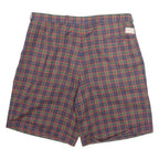 MCGREGOR Mens Chino Shorts Black Relaxed Check M W34