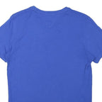 TOMMY HILFIGER Mens Blue S Crew Neck Short Sleeve T-Shirt Cotton Blend