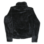COLUMBIA Womens Black Jacket S Polyester Blend Plain Zip Outdoor Casual Warm