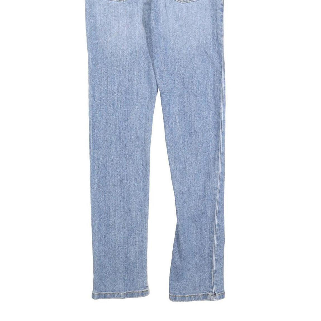 LEVI'S 510 Girls Jeans Blue Slim Skinny Denim Light W25 L28 Cotton Blend Zip