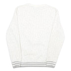 NBA Womens White Sweatshirt Chicago Bulls Crew Neck M Cotton Blend Pullover