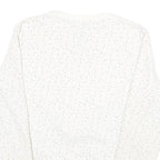 NBA Womens White Sweatshirt Chicago Bulls Crew Neck M Cotton Blend Pullover