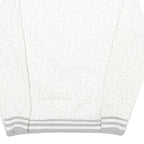 NBA Womens White Sweatshirt Chicago Bulls Crew Neck M Cotton Blend Pullover