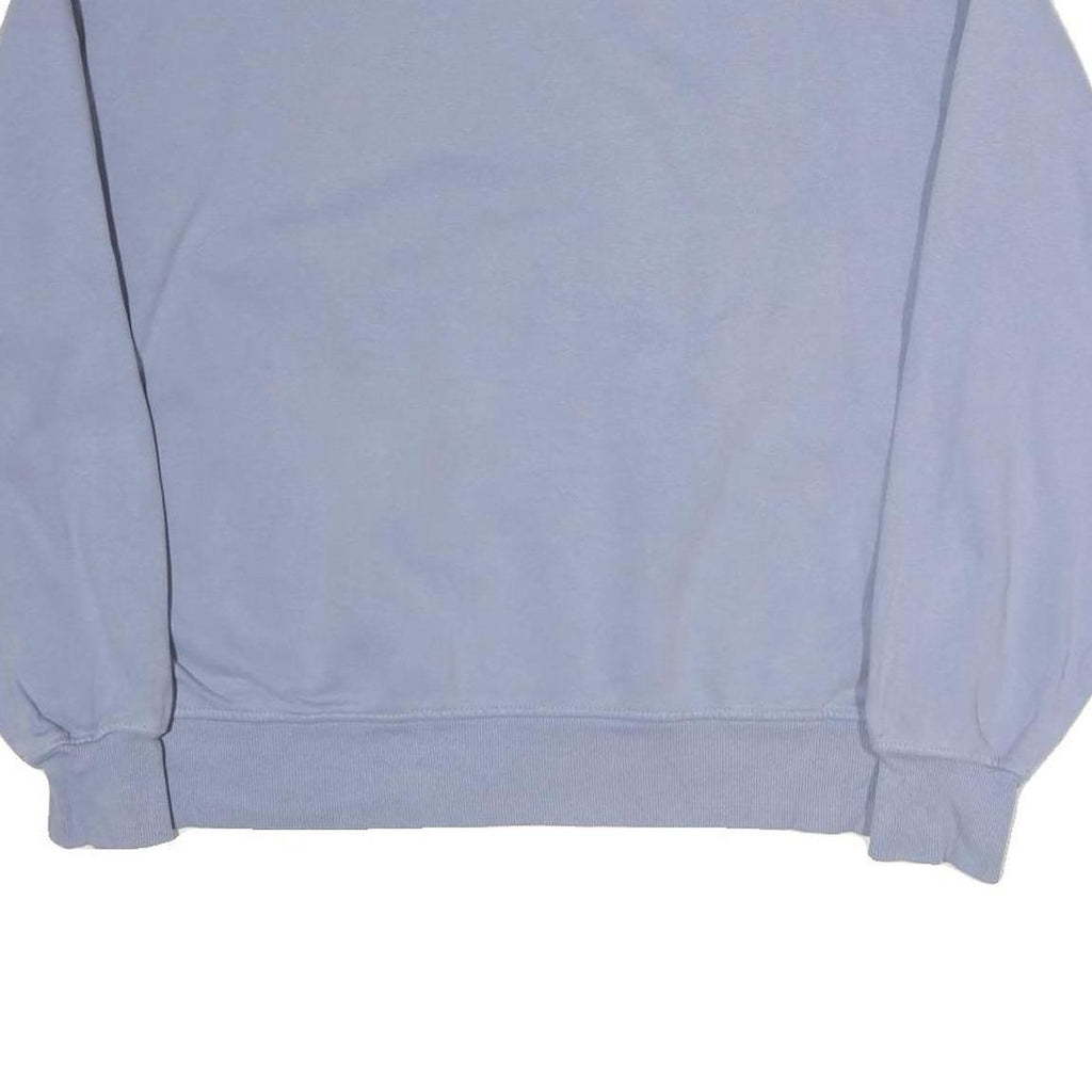 THE NORTH FACE Womens Blue Crew Neck XS Cotton Sweatshirt Casual Outdoor