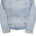 LEVI'S Womens Blue Denim Button Jacket XS Cotton Blend Classic Fit