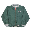 LEVI'S Mens Green Bomber Jacket M Polyester Zip Pocketed Casual Outerwear