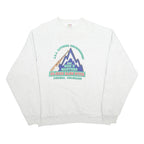 FRUIT OF THE LOOM Mens Grey 1999 Mens Masters 40-Over Slow Pitch Sweatshirt XL