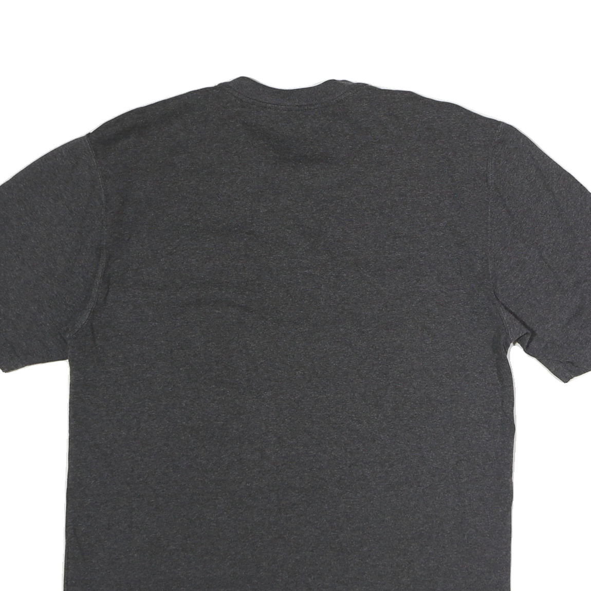 CARHARTT Mens Grey Short Sleeve Henley S Cotton Pocket T-Shirt Casual