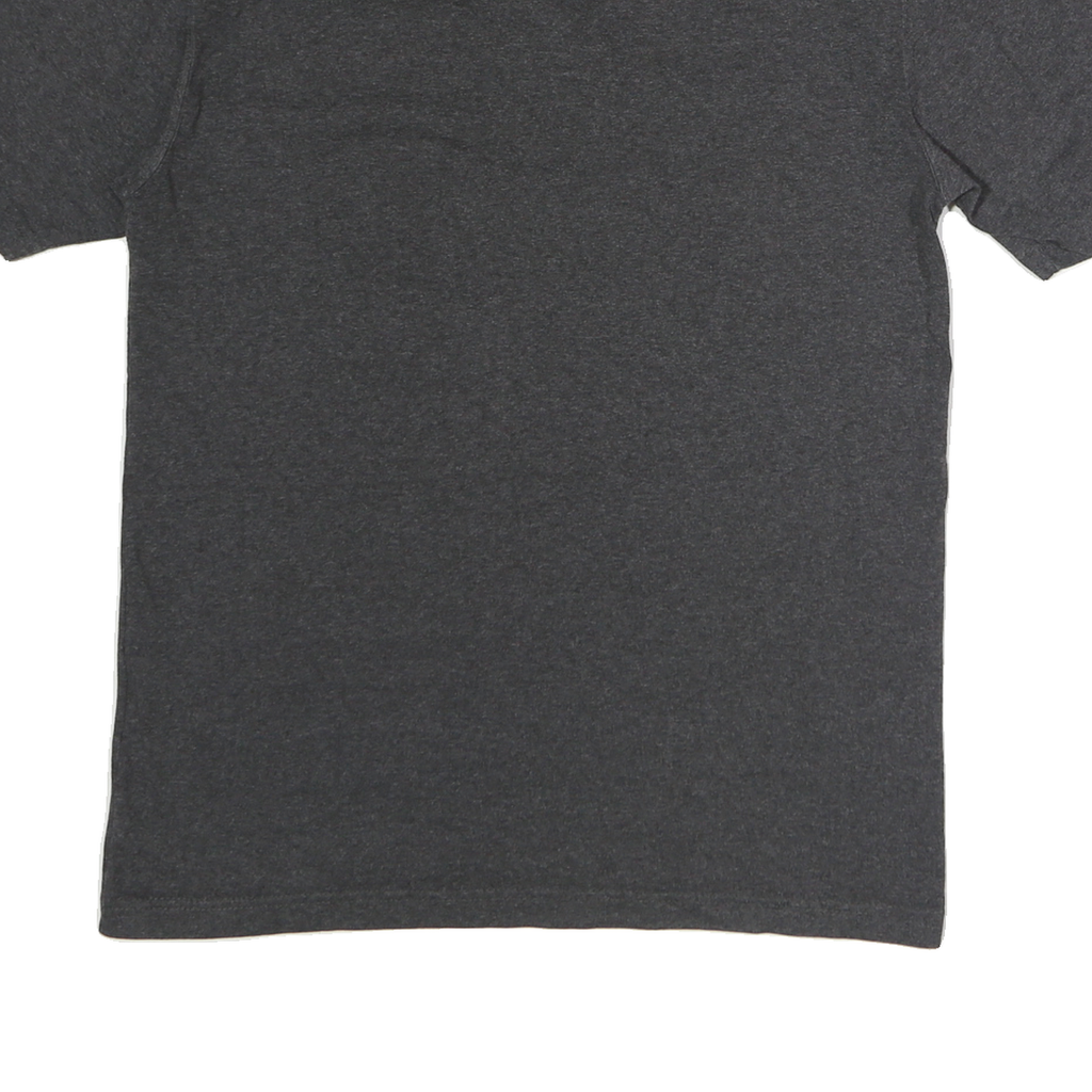 CARHARTT Mens Grey Short Sleeve Henley S Cotton Pocket T-Shirt Casual