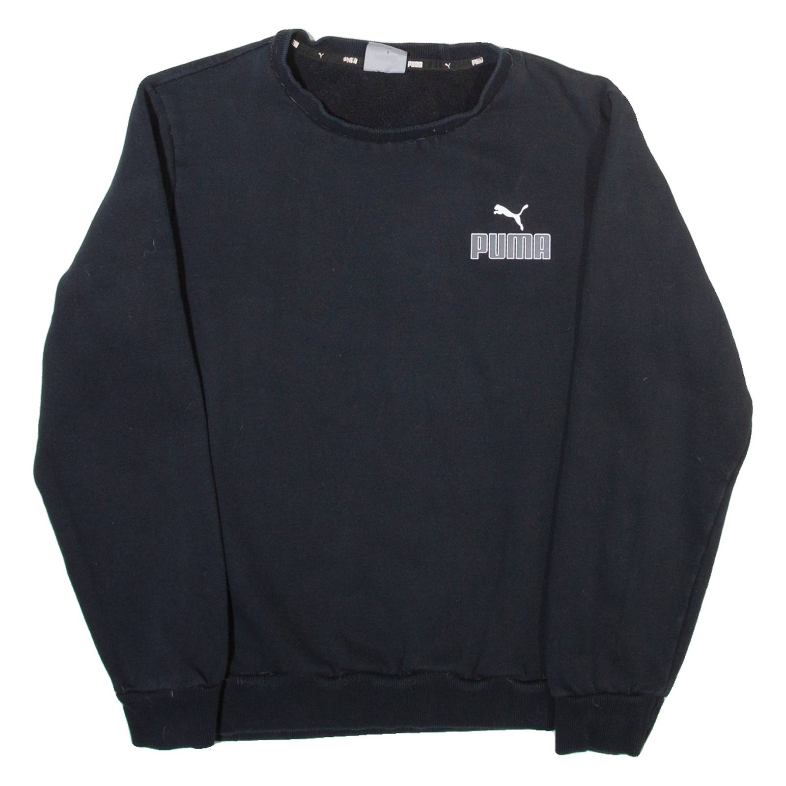 PUMA Mens Sweatshirt Black S