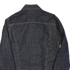 LEVI'S Womens Blue Denim Jacket S Cotton Blend Classic Button Closure