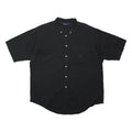 NAUTICA Mens Black Shirt L Cotton Blend Comfortable Casual Button Shirt