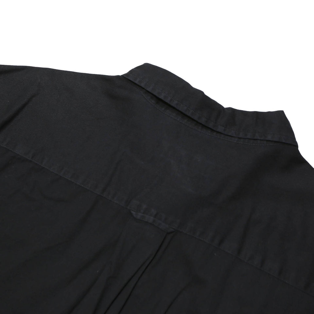 NAUTICA Mens Black Shirt L Cotton Blend Comfortable Casual Button Shirt