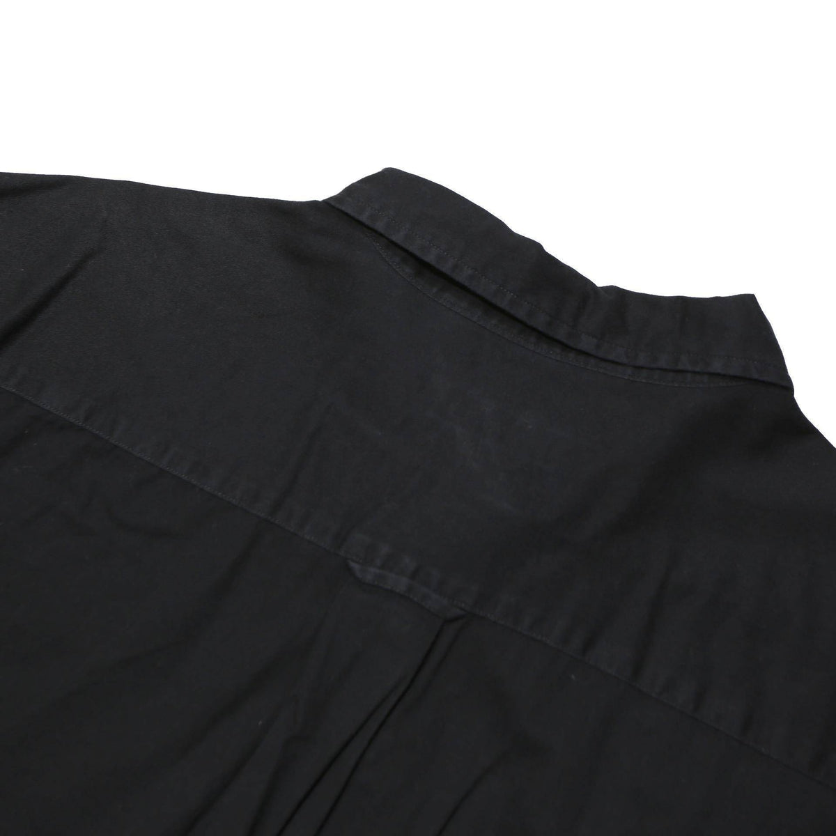 NAUTICA Mens Black Shirt L Cotton Blend Comfortable Casual Button Shirt