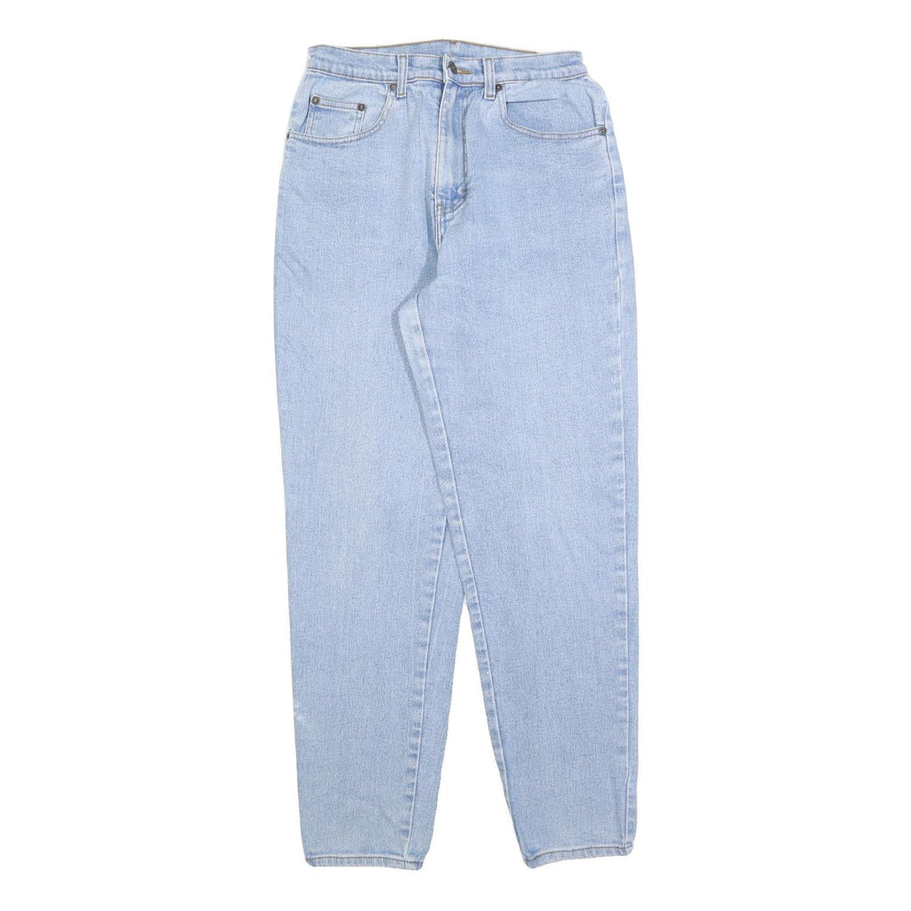 JORDACHE Womens Jeans Blue Regular Straight Denim Light W28 L30 Classic Fit