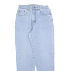 JORDACHE Womens Jeans Blue Regular Straight Denim Light W28 L30 Classic Fit