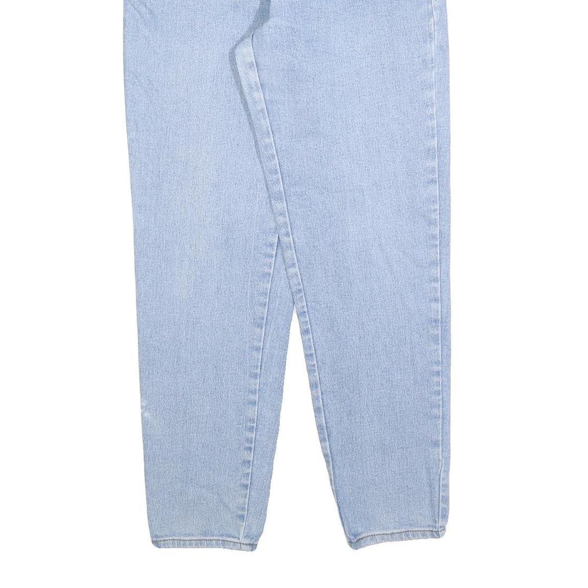 JORDACHE Womens Jeans Blue Regular Straight Denim Light W28 L30 Classic Fit