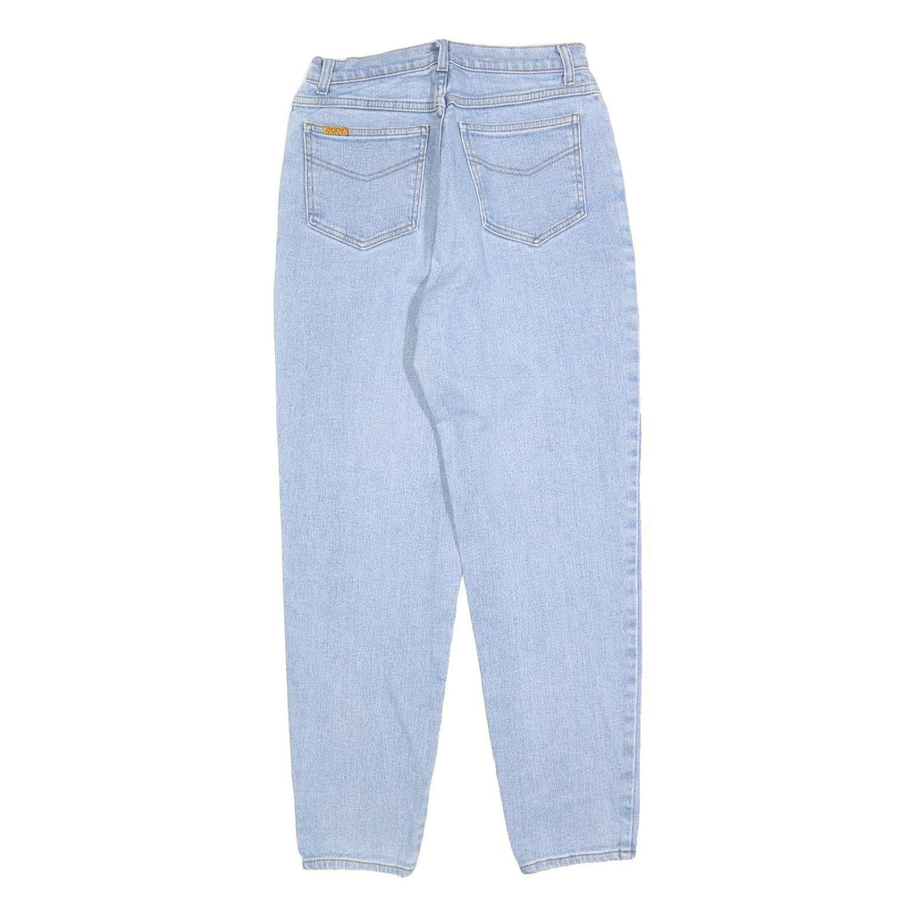JORDACHE Womens Jeans Blue Regular Straight Denim Light W28 L30 Classic Fit