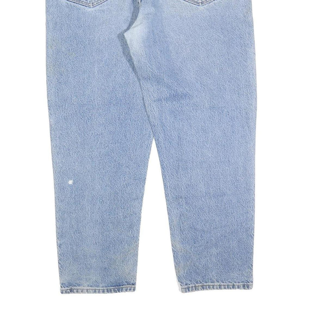 CARHARTT Mens Jeans Blue Regular Straight Denim Medium W40 L30 Workwear Style