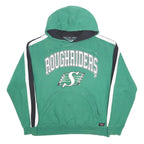WAVES Mens Green & Black Roughriders Hoodie M Cotton Blend Pullover Slim Fit