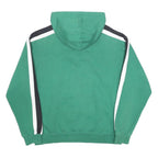 WAVES Mens Green & Black Roughriders Hoodie M Cotton Blend Pullover Slim Fit
