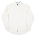 MCGREGOR Mens Plain Shirt White Long Sleeve L