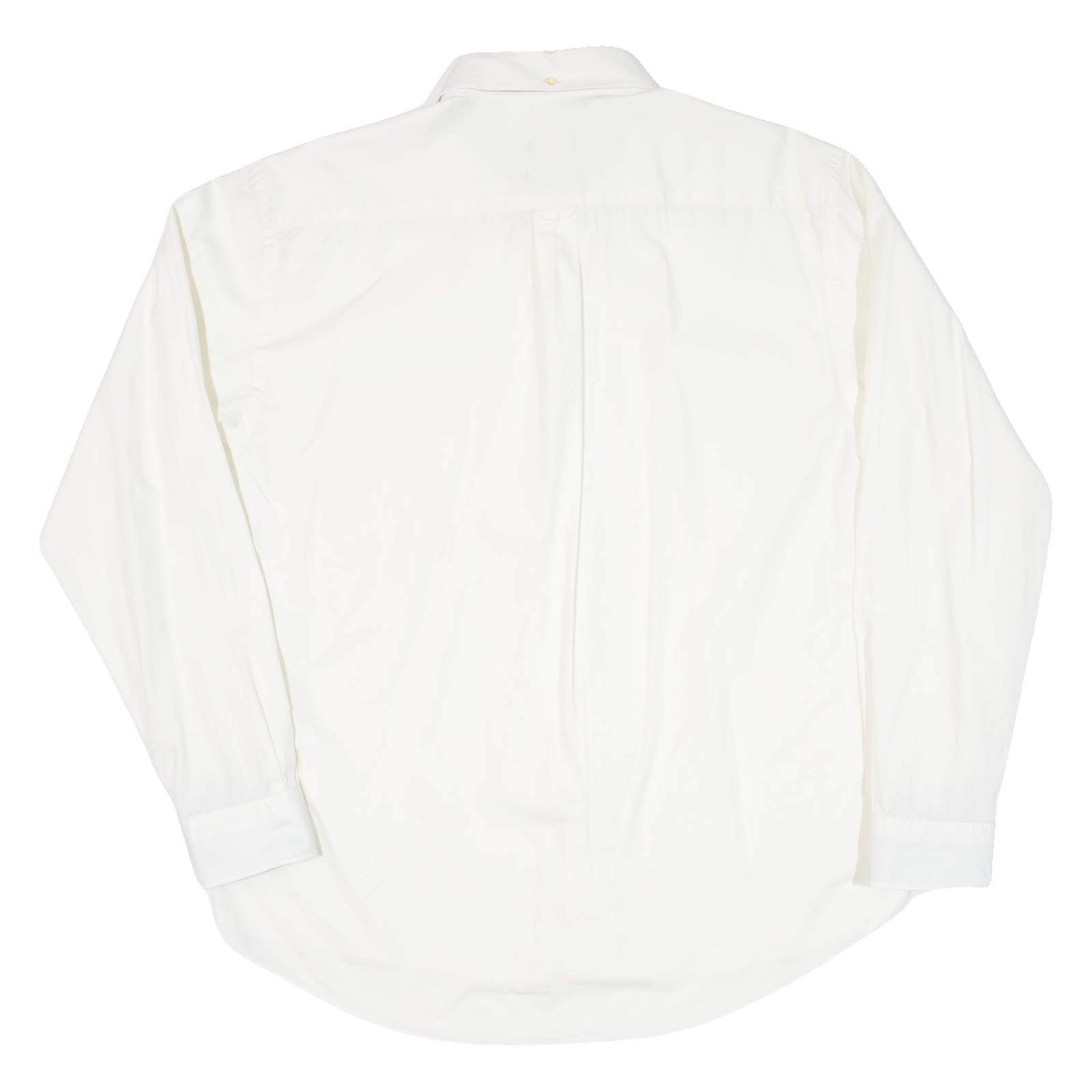 MCGREGOR Mens Plain Shirt White Long Sleeve L