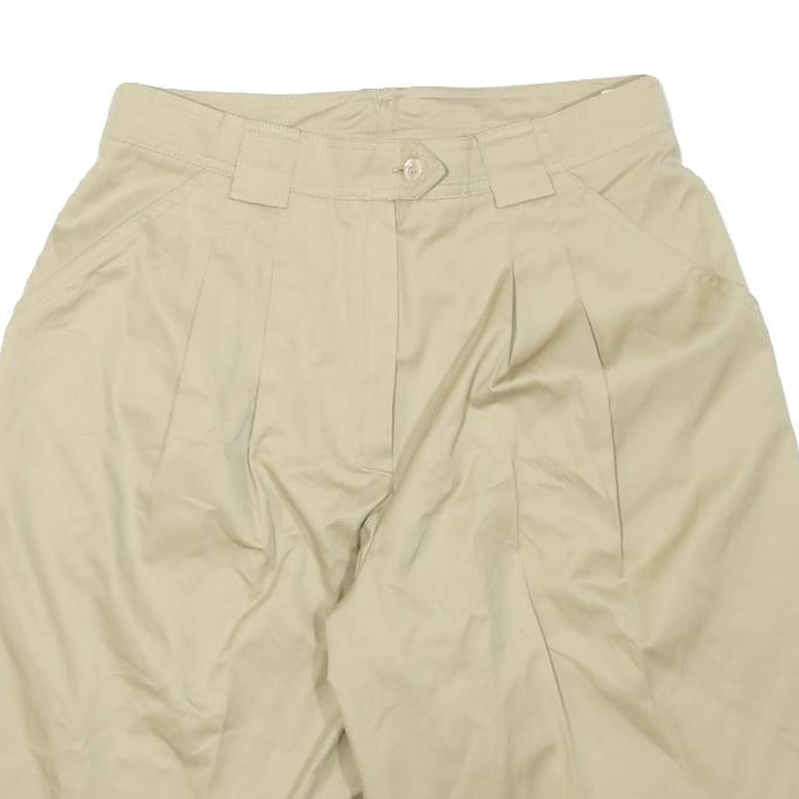MAX MARA Womens Shorts Beige Casual Plain M W29 Classic Cotton Blend