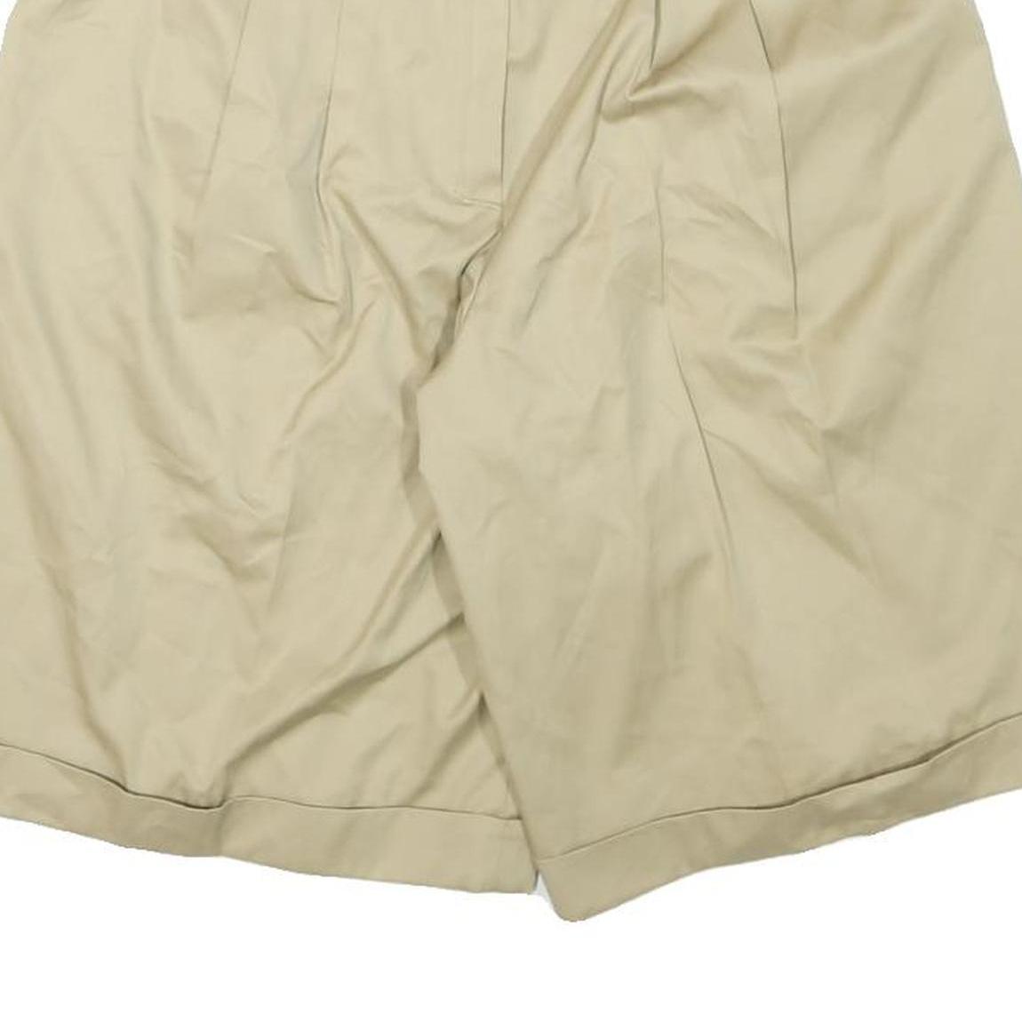 MAX MARA Womens Shorts Beige Casual Plain M W29 Classic Cotton Blend