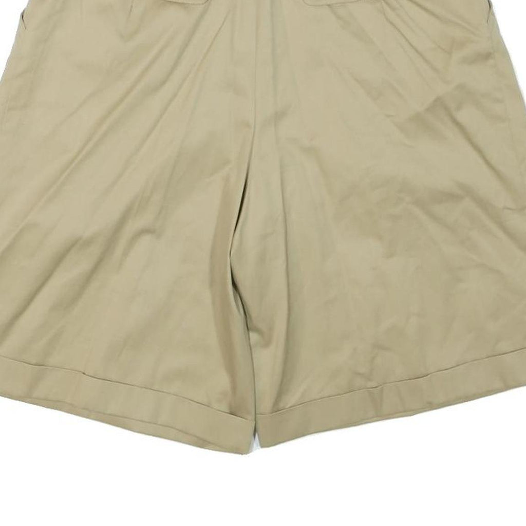 MAX MARA Womens Shorts Beige Casual Plain M W29 Classic Cotton Blend