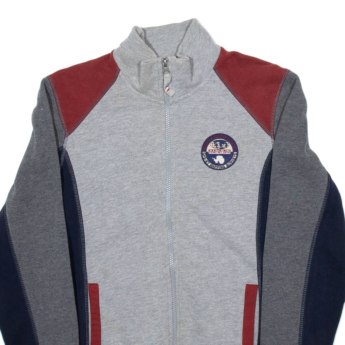 NAPAPIJRI Mens Quilted Jacket Grey M