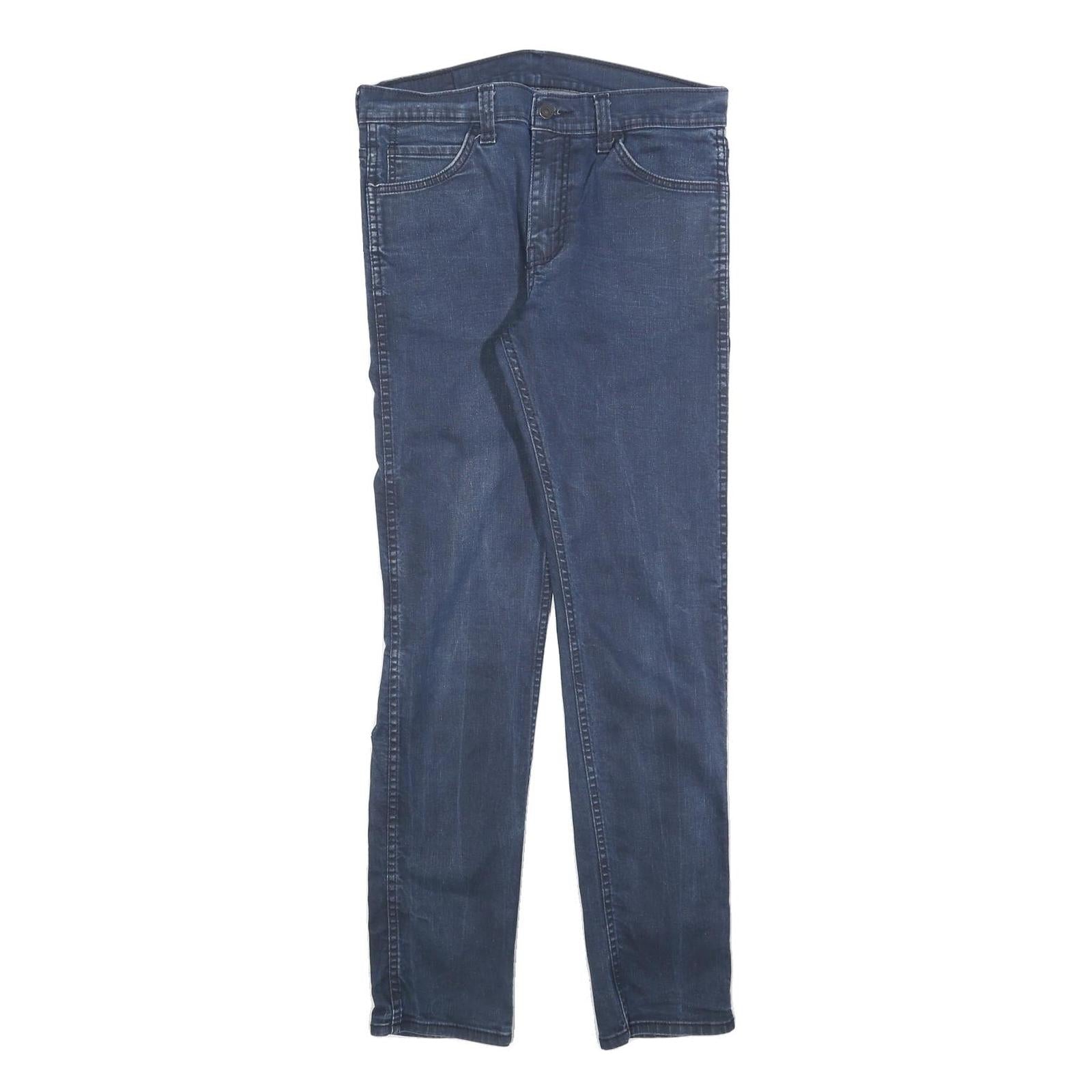 LEVI'S 508 Tapered Mens Jeans Blue Slim Tapered Denim Medium W30 L32