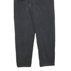 LEVI'S Mens Relaxed Black Denim Jeans W34 L31 Zip Closure Cotton Blend