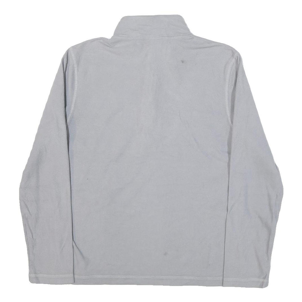 THE NORTH FACE Mens Light Grey Plain Pullover Crew Neck Basic Knit Jumper S