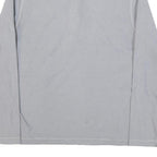 THE NORTH FACE Mens Light Grey Plain Pullover Crew Neck Basic Knit Jumper S